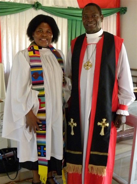 Oct 18 Bishop Given and Lilian