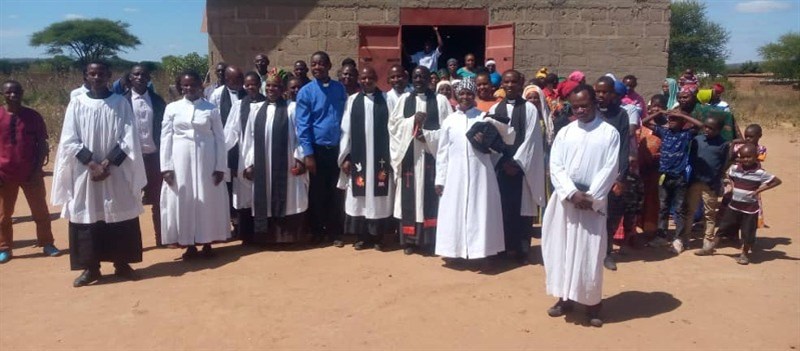 Amani pastor and catechists