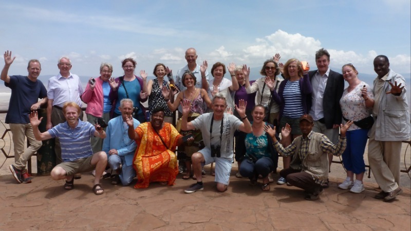 Ngorongoro 2016 visit group 