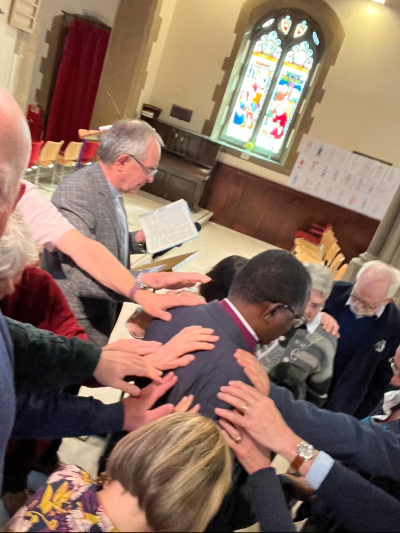 Bishop Given visit March 26