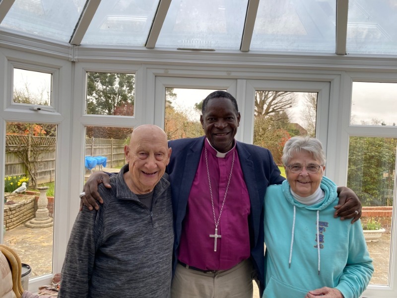 Bishop Given Ray&Pam Tanner - 