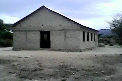 Humekwa church with new roof J